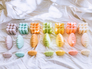 Pastel Candy Candles