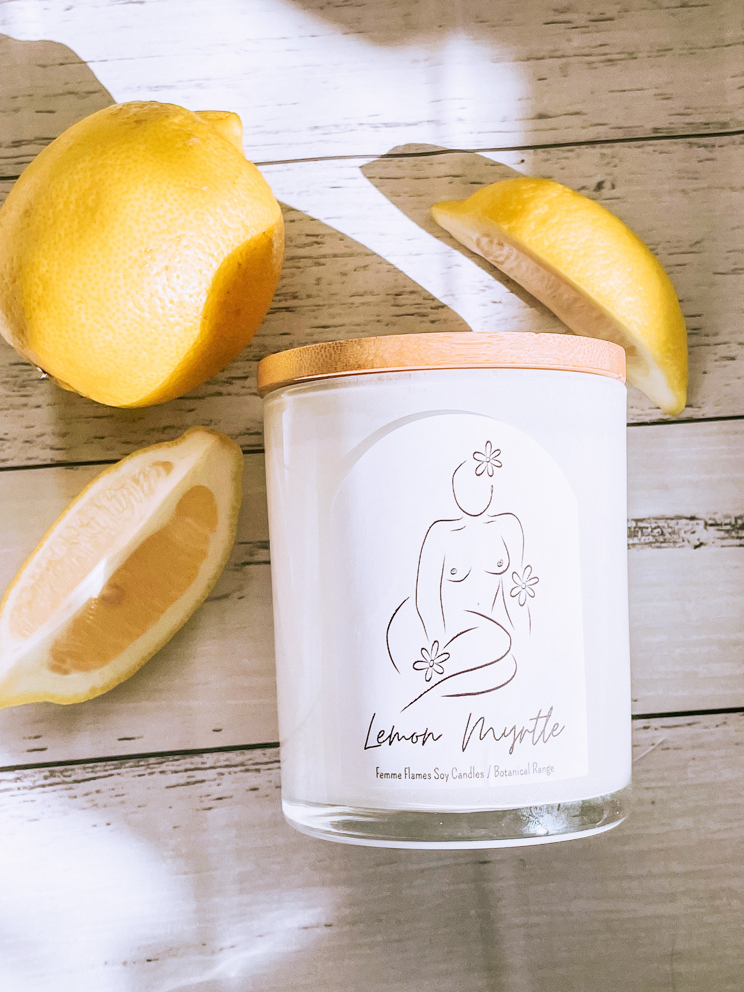 Lemon Myrtle // Botanical Candle